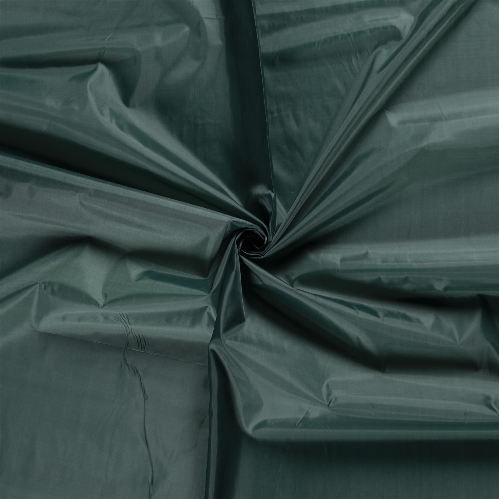 1 Meter - Futterstoff Uni - waldgrün