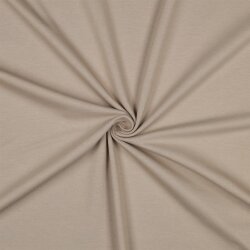 0,7 Meter - Baumwolljersey *Vera* - sand