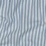 Musselin Garngefärbt Streifen - altweiß/jeansblau