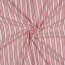 Musselin Streifen - pink/creme