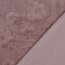 Wellnessfleece Blumen - hellmauve