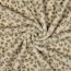 Wellnessfleece Beidseitig Leo - hellbeige