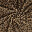Wellnessfleece Beidseitig Leo - kamel