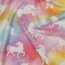 Baumwolljersey Digital bunte Einhörner - pastellrosa