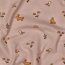 Baumwolljersey Hasen & Vögel - hellmalve