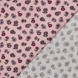 Musselin gepflücktes Blümchen - hellrosa