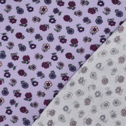 Musselin gepflücktes Blümchen - helllila