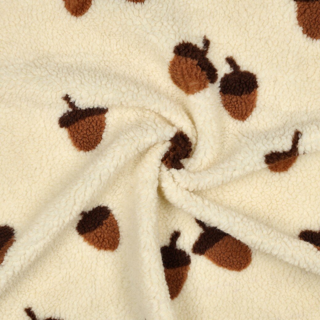 Teddystoff Eichel - creme