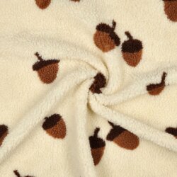 Teddystoff Eichel - creme