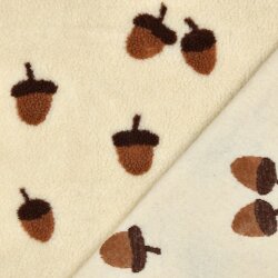 Teddystoff Eichel - creme