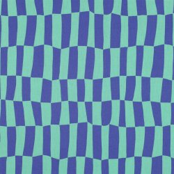 Baumwollpopeline Organic Jennifer Bouron Streifenreihen -...