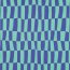 Baumwollpopeline Organic Jennifer Bouron Streifenreihen - blau/mint