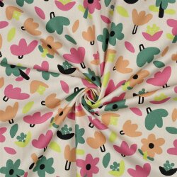 Baumwollpopeline Organic Jennifer Bouron bunte...