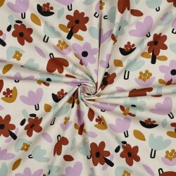 Baumwollpopeline Organic Jennifer Bouron bunte...