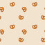 Baumwolljersey Brezel - cremebeige