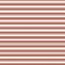 Baumwolljersey Streifen - creme/altziegelrot