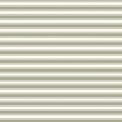 Baumwolljersey Streifen - creme/salbei