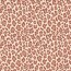 Baumwolljersey Leotupfen - cremebeige/antikpink