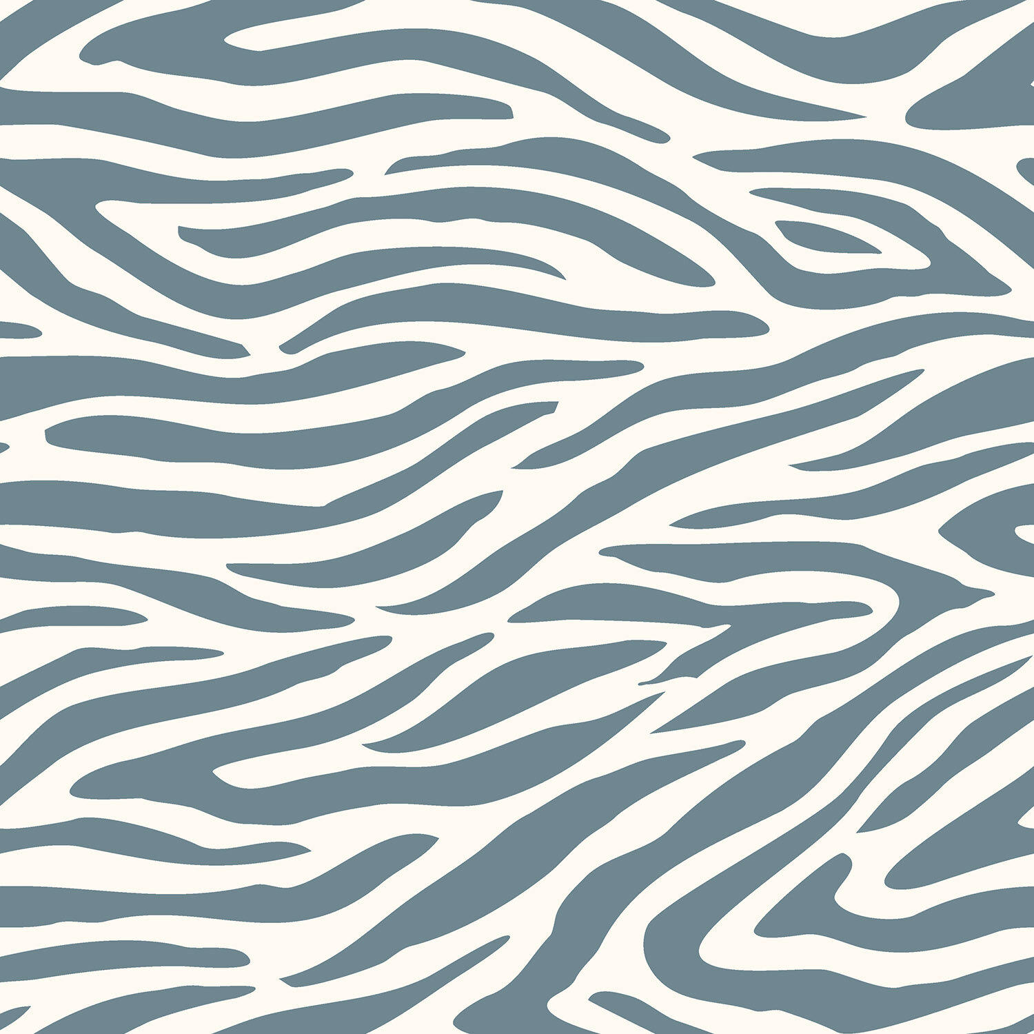 Terry Crêpe Zebrastreifen - indigo