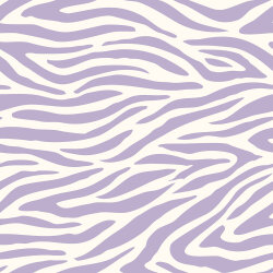 Terry Crêpe Zebrastreifen - helllila