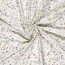 Baumwolljersey Organic Digital Sommerblumen - creme