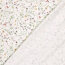 Baumwolljersey Organic Digital Sommerblumen - creme