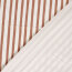 French Terry Digital Bio~Organic Streifen - altrosa