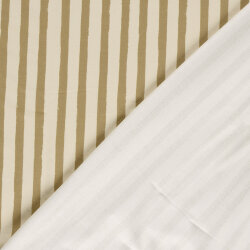 French Terry Digital Bio~Organic Streifen - kamel