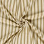 French Terry Digital Bio~Organic Streifen - kamel