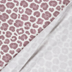 French Terry Digital Bio~Organic Leo - softlavendel