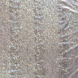 Folienjersey Schlangenmuster Uni - silber