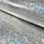 Folienjersey Schlangenmuster Uni - silber