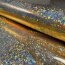 Folienjersey Schlangenmuster Uni - gold