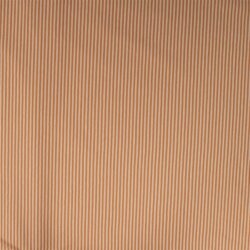 Baumwolljersey Streifen 3mm - karamell/hellkaramell - rot