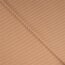 Baumwolljersey Streifen 3mm - karamell/hellkaramell - rot