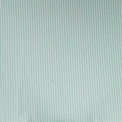 Baumwolljersey Streifen 3mm - mint/hellmint - rot