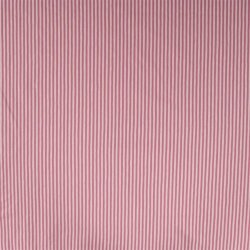 Baumwolljersey Streifen 3mm - altrosa/rosa
