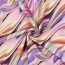 0,4 Meter - Softshell Digital flüssiges Metall - pink/orange