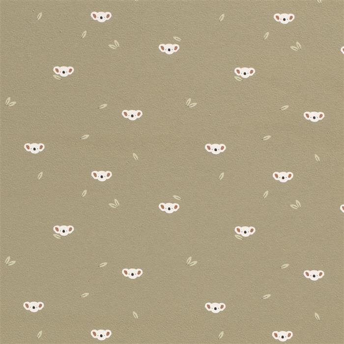 0,5 Meter - Baumwolljersey Koala salbei