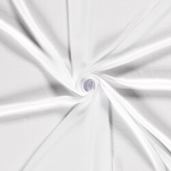 0,4 Meter - Chiffon *Marie* - weiß