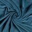 0,4 Meter - Wellnessfleece *Marie* Uni - dunkelpetrol