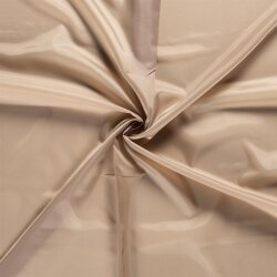 0,4 Meter - Futterstoff Uni - beige