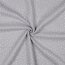 0,8 Meter - Musselin kleine Punkte - grau