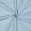 1 Meter - Baumwollpopeline 2mm Punkte - hellblau