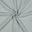 0,7 Meter - Musselin Gold Striche - mint
