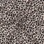 0,7 Meter - French Terry Digital Leo - beige