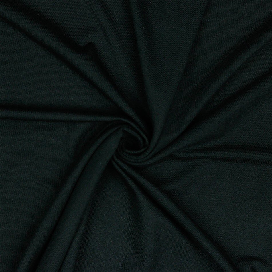 0,9 Meter - TENCEL™ MODAL Jersey - schwarz