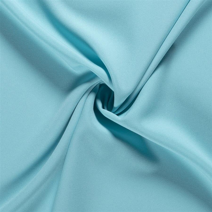 0,9 Meter - Dekostoff Bekleidungs *Marie* Uni - hellblau