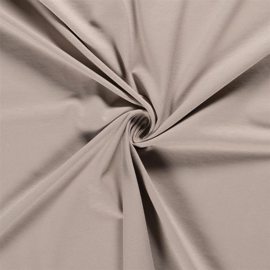 0,5 Meter - Baumwolljersey *Marie* - beige