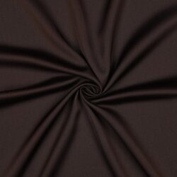 0,5 Meter - Mikrofaser Satin "Royal" - dunkelbraun